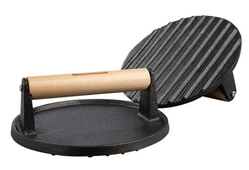 Tramontina Enammelled Cast Iron Round Grill Press 17cm