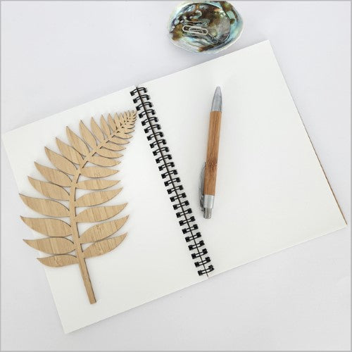Small Bamboo Journal - Square Tapa 4 (16 x 21cm)