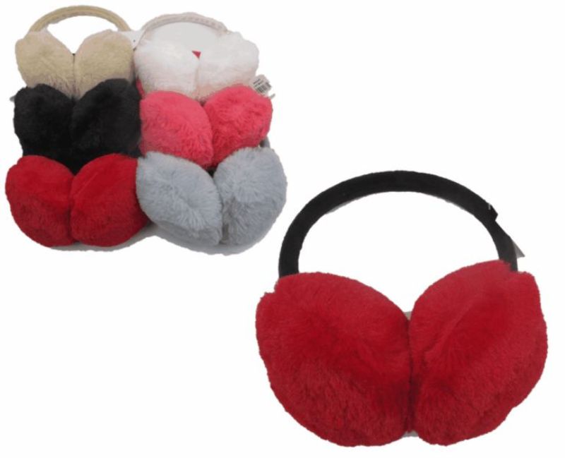 Ear Muff - 10cm (Set of 6 Assorted)