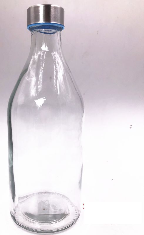 Glass Water Bottle - 1l (Set of 6)