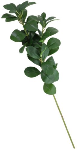 79cm Artificial Fiscus Leaves Spray in vibrant green, ideal for adding natural elegance to home and office decor.