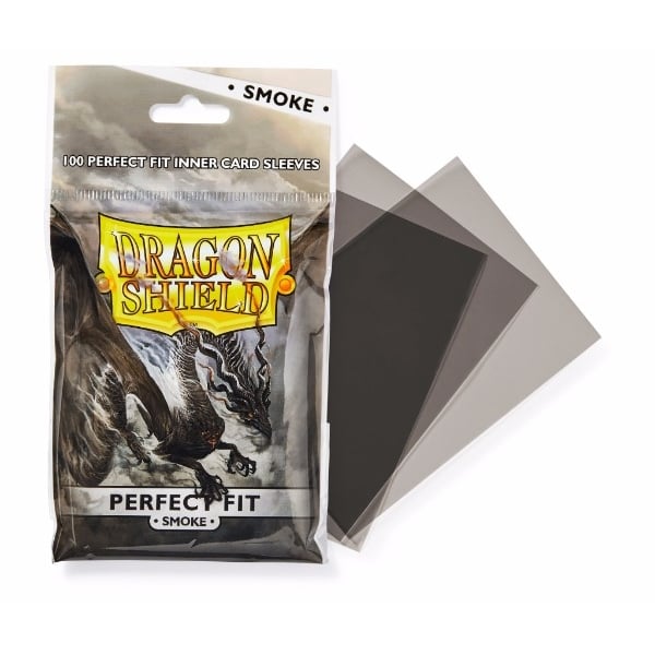 Dragon Shield: Perfect Fit Inner Sleeves - Smoke