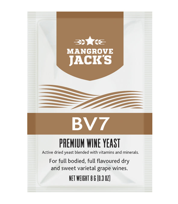 Mangrove Jack's Wine Yeast - BV7 8g