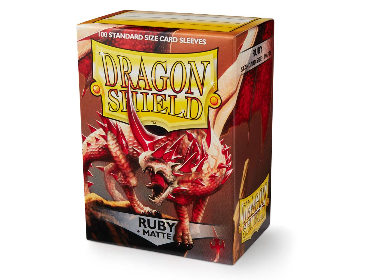 Dragon Shield: Sleeves - Matte - Ruby