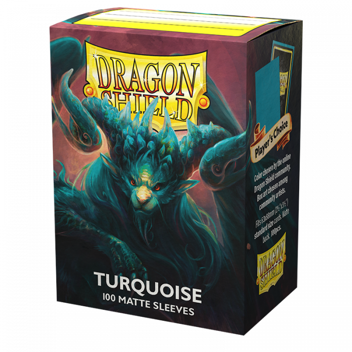 Dragon Shield: Sleeves - Matte - Turquoise