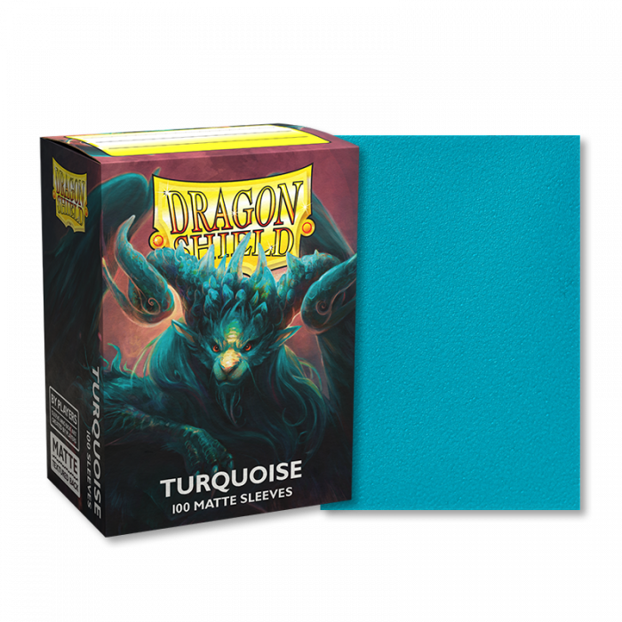Dragon Shield: Sleeves - Matte - Turquoise