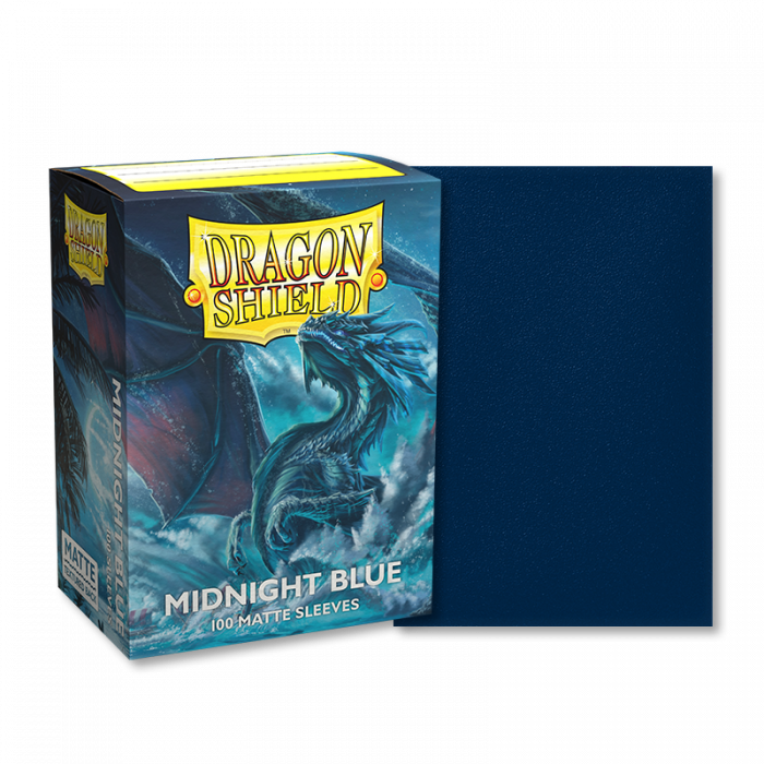 Dragon Shield: Japanese Size Sleeves - Matte - Midnight Blue