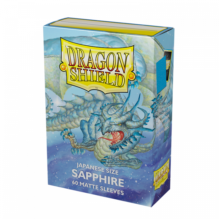 Dragon Shield: Japanese Size Sleeves - Matte - Sapphire