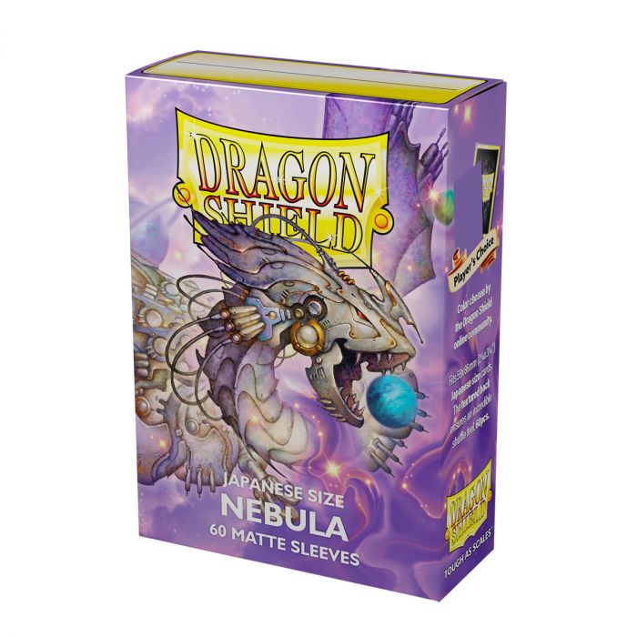 Dragon Shield: Japanese Size Sleeves - Matte - Nebula Purple