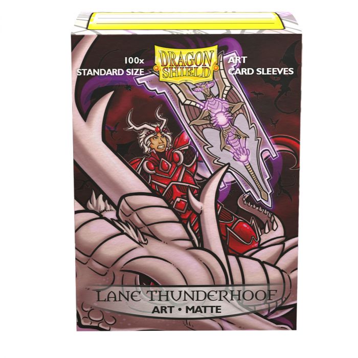 Dragon Shield: Sleeves - Matte Art - Lane Thunderhoof Portrait