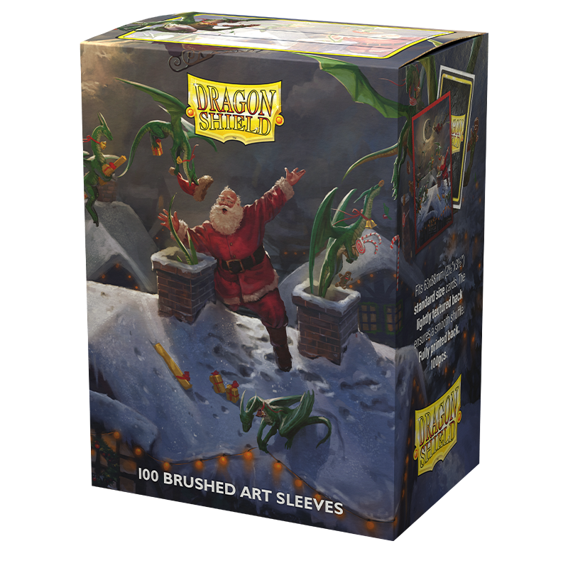 Dragon Shield: Sleeves - Brushed Art - Christmas 2023