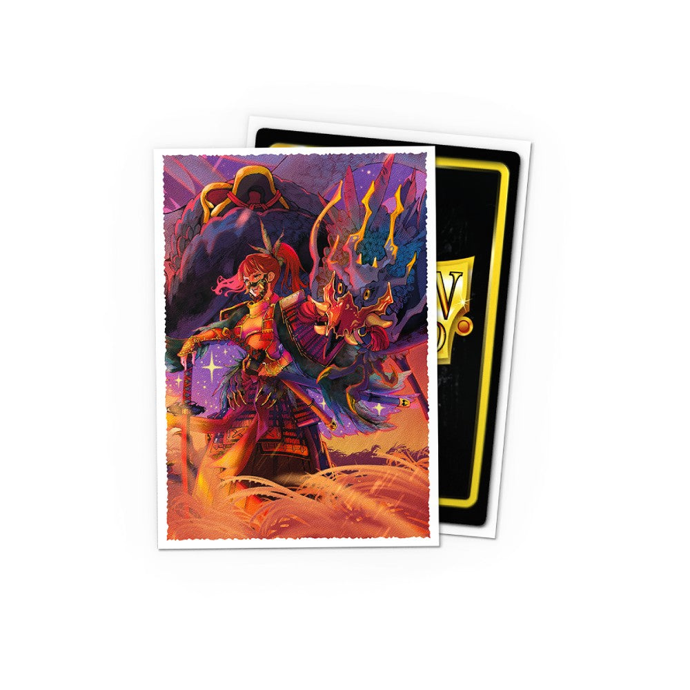 Dragon Shield: Japanese Size Sleeves - Matte Art - The Fallen