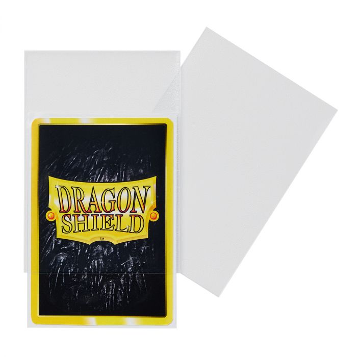 Dragon Shield: Japanese Size Outer Sleeves - Matte - Clear