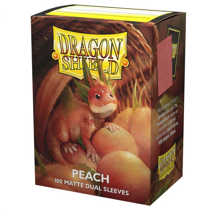 Dragon Shield: Sleeves - Matte Dual - Peach (Piip)