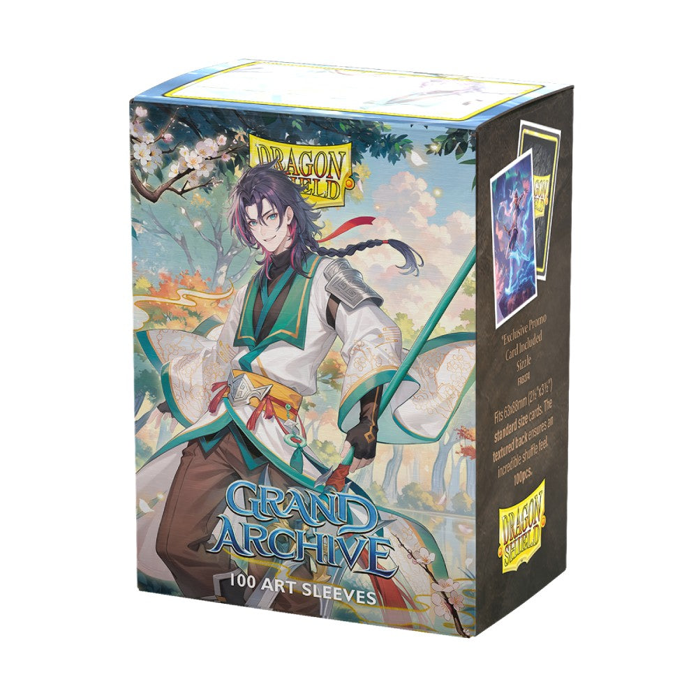 Dragon Shield: Sleeves - Matte Art - Grand Archive: Jin, Fate Defiant
