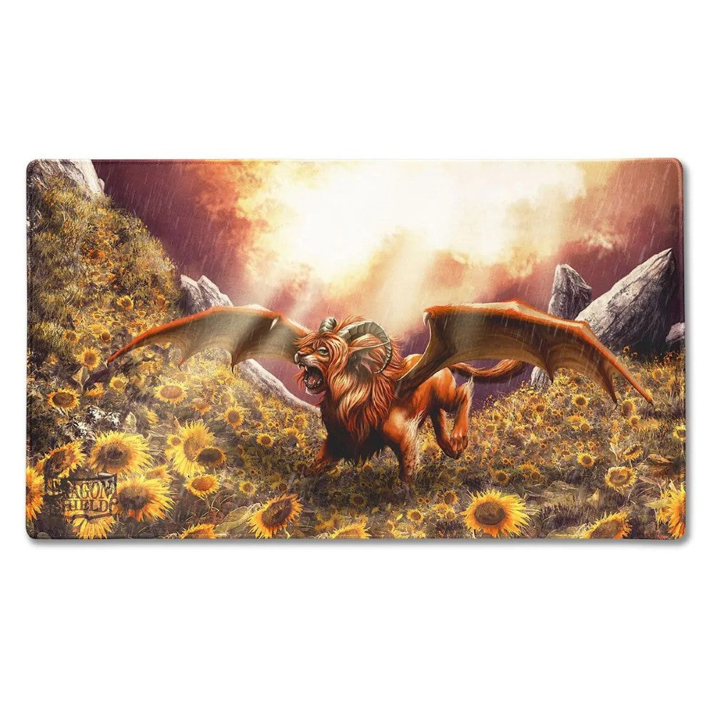 Dragon Shield: Playmat - Case & Coin - Tangerine (Dyrkottr, Last of His Kind)