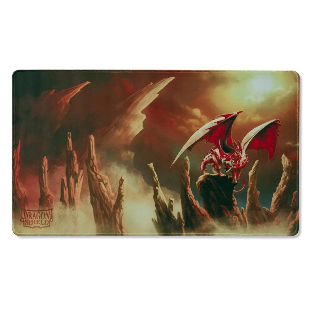 Dragon Shield: Playmat - Case & Coin - Ruby (Rubis, Incoming)