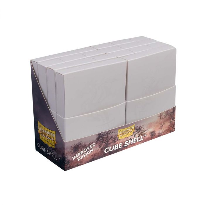 Dragon Shield: Deck Box - Cube Shell - Ashen White