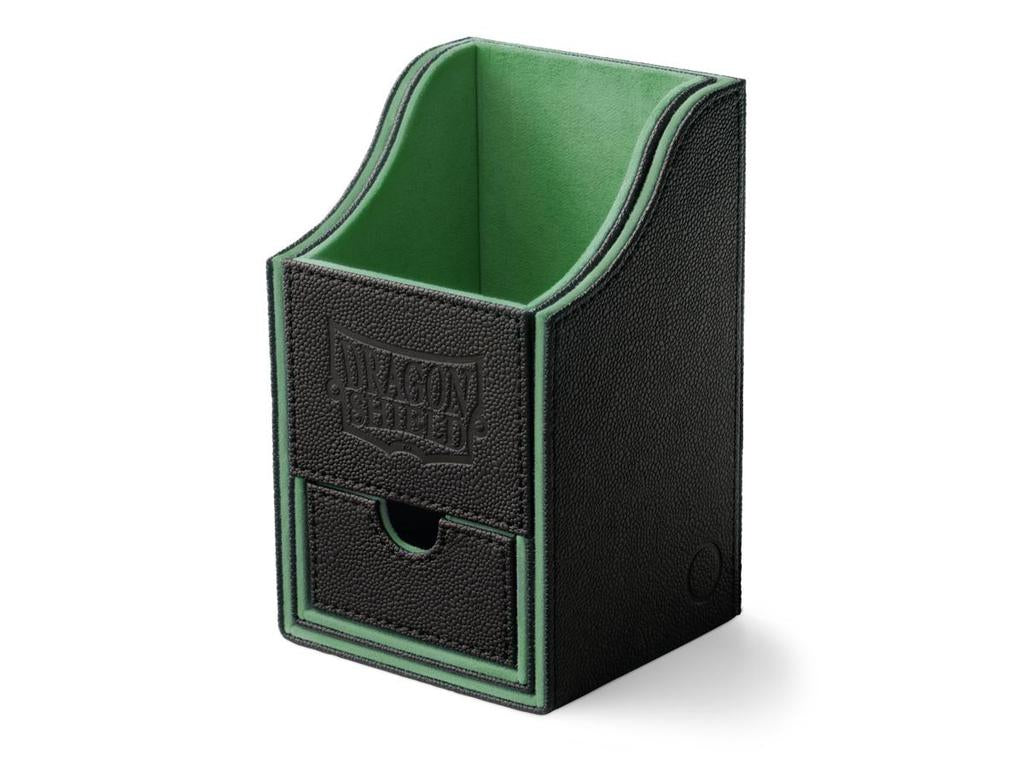 Dragon Shield: Deck Box - Nest+ - Black/Green