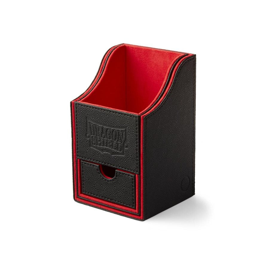 Dragon Shield: Deck Box - Nest+ - Black/Red
