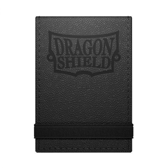 Dragon Shield: Life Ledger - Black/Black - Deck Box