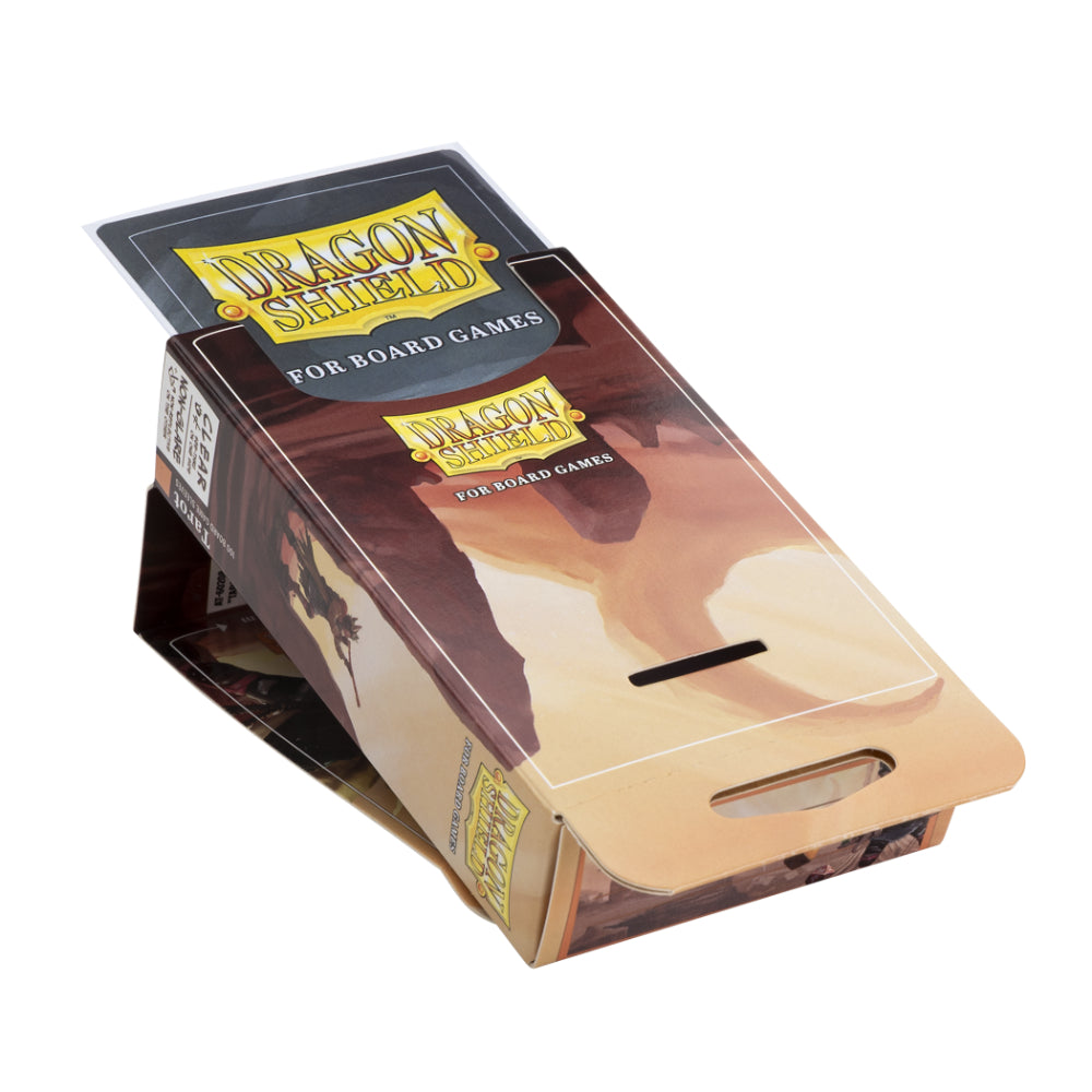 Dragon Shield: Board Game Sleeves - Clear Non-Glare - Tarot