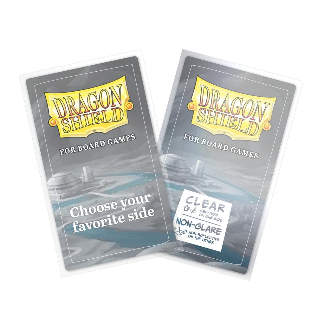 Dragon Shield: Board Game Sleeves - Clear Non-Glare - Tarot