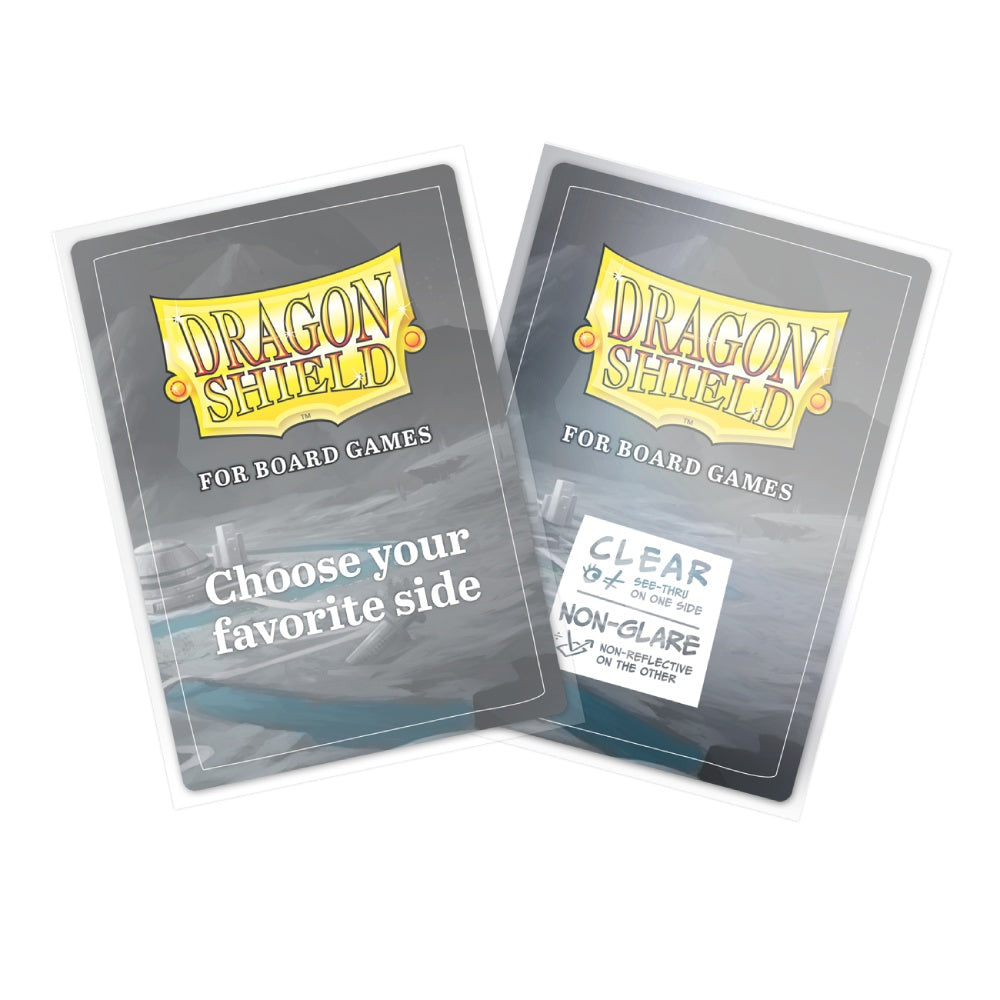 Dragon Shield: Board Game Sleeves - Clear Non-Glare - Grand Standard