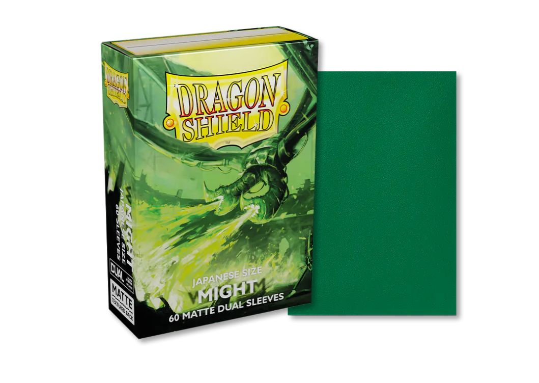 Dragon Shield: Japanese Size Sleeves - Matte Dual - Might