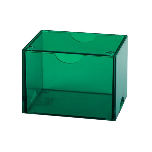 Dragon Shield: Deck Box - Strongbox - Clear: Green - Card Sleeves