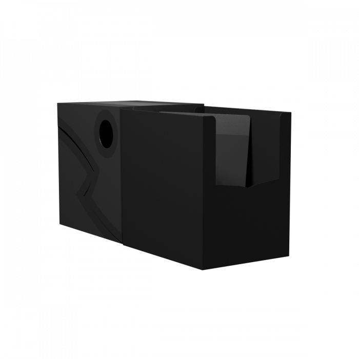 Dragon Shield: Deck Box - Double Shell - Shadow Black/Black