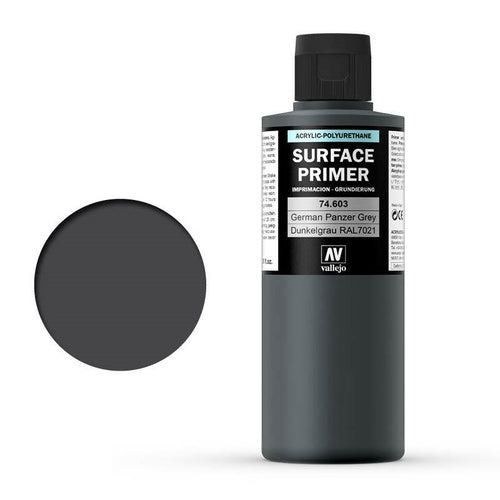 Vallejo - Surface Primer - German Panzer Grey Ral7021 200ml