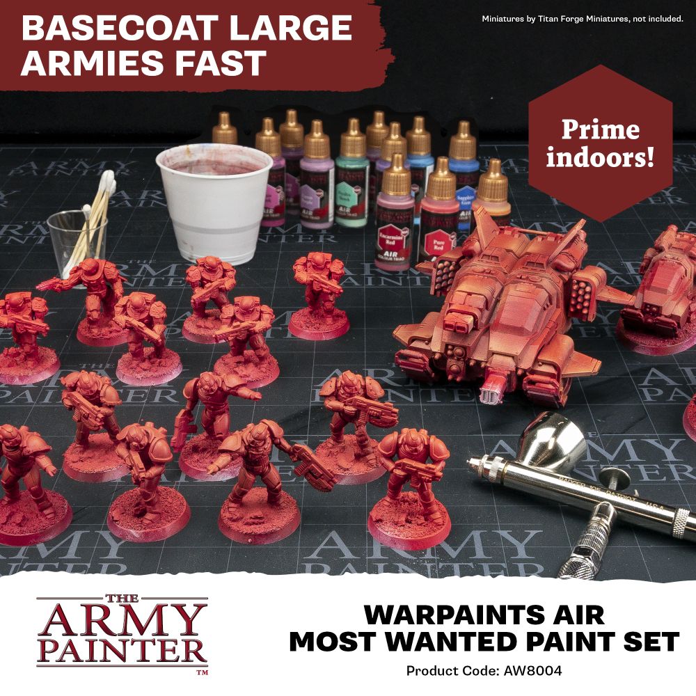 Army Painter - Warpaints Air - Most Wanted Paint Set