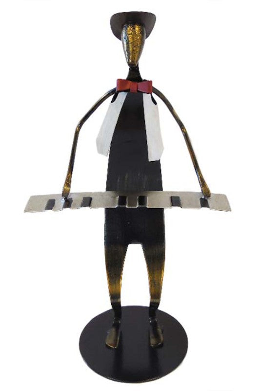 Keyboard Musician - Metal Free Standing