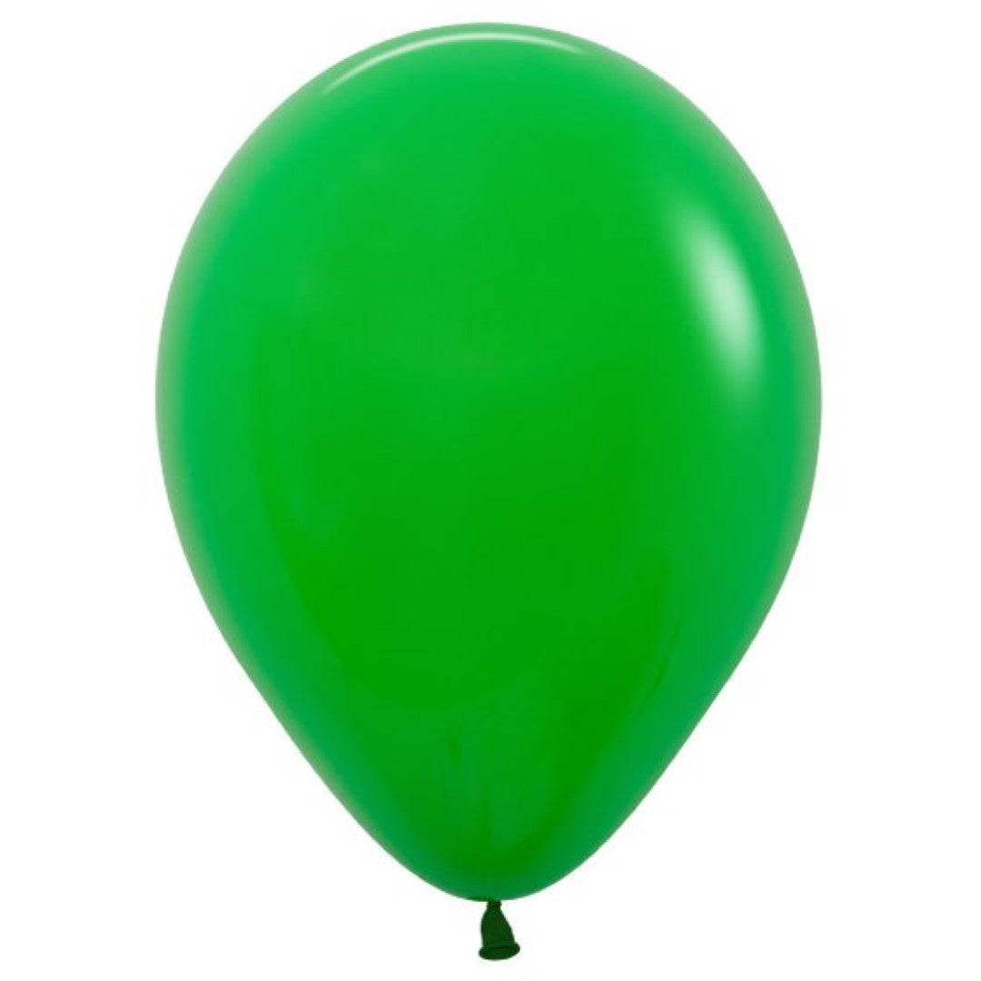 Sempertex 30cm Fashion Shamrock Green Latex Balloons 029, - Pack of 25