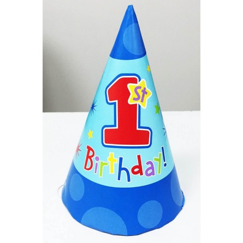 Paper Hats - Hugs&Stitches Boy - (Pack of 6)