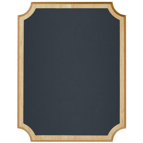 Natural wooden easel chalkboard sign, 9x7 inches, perfect for events, messages, menus, and promotions.