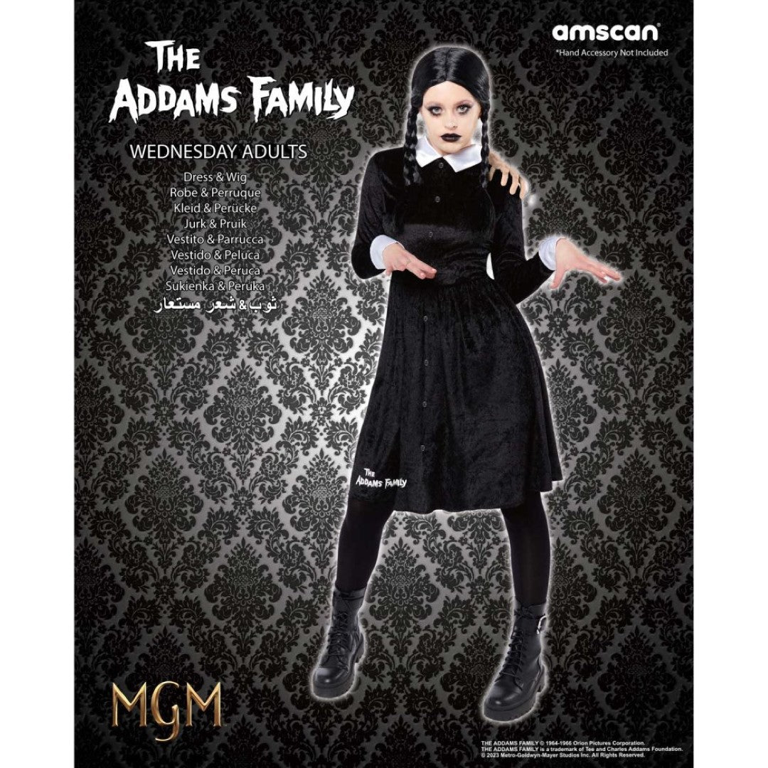 Costume The Addams Family Wednesday Women's Size 6-8