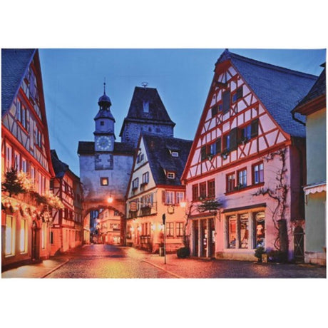 Beistle Oktoberfest Fabric Backdrop featuring vibrant designs, perfect for themed parties, measuring 152cm x 213cm.