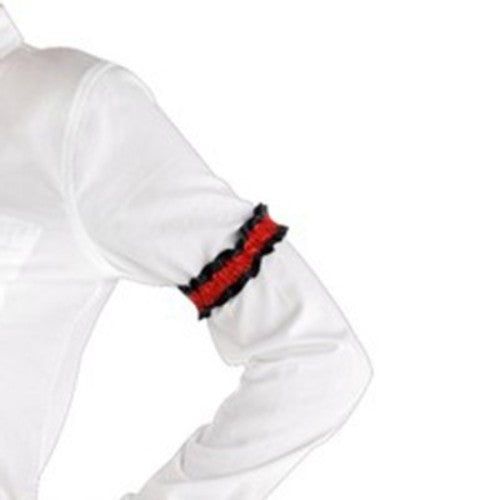 Pack of 2 elasticated Roaring 20's garters or arm bands, stylish accessory for vintage-themed outfits.