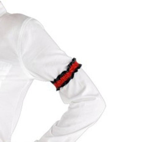 Pack of 2 elasticated Roaring 20's garters or arm bands, stylish accessory for vintage-themed outfits.
