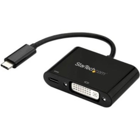 USB-C to DVI adapter with Power Delivery for seamless MacBook Pro and Ultrabook connectivity and clear visuals.