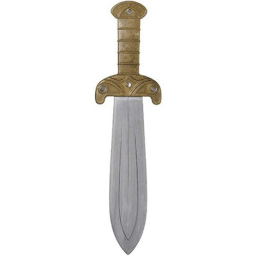 Flexibly crafted 37cm Roman dagger costume prop, perfect for Halloween, cosplay, and theatrical performances.