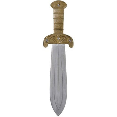 Flexibly crafted 37cm Roman dagger costume prop, perfect for Halloween, cosplay, and theatrical performances.