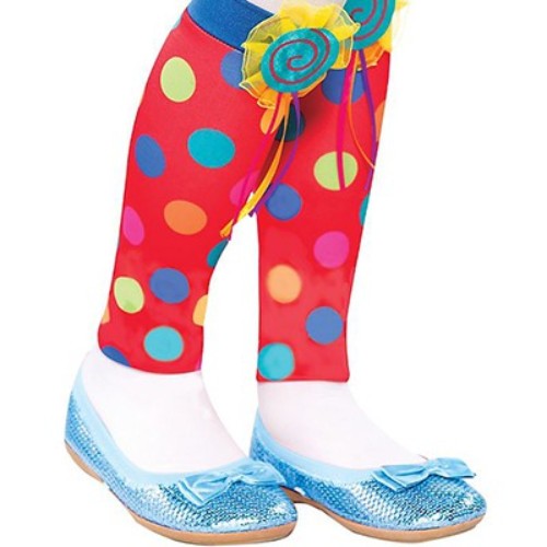 Enchanting pack of 2 fairy leg warmers with colorful lollipop designs for kids aged 4-6, perfect for play and dance.