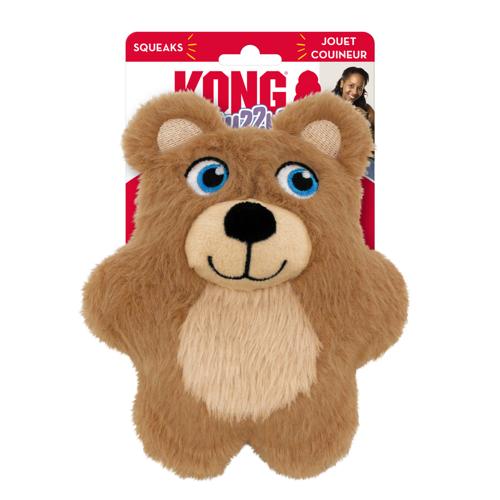 Dog Toy - KONG Snuzzles Kiddos Teddy Bear Small