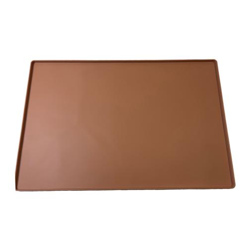 Pet Feed Mat - Silicone Mat Mocha 60x40cm