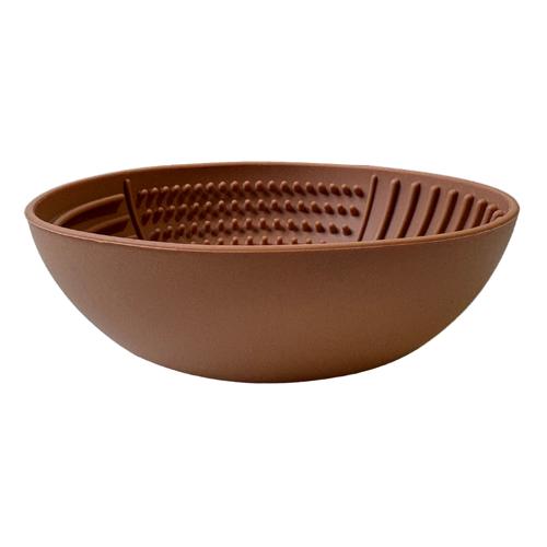 Dog - Wobble Bowl Mocha 16.5cm