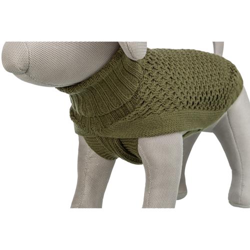 Dog Clothing - Norwood Pullover S: 36cm Olive Green