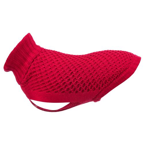 Dog Clothing - Norwood Pullover M: 45cm Red